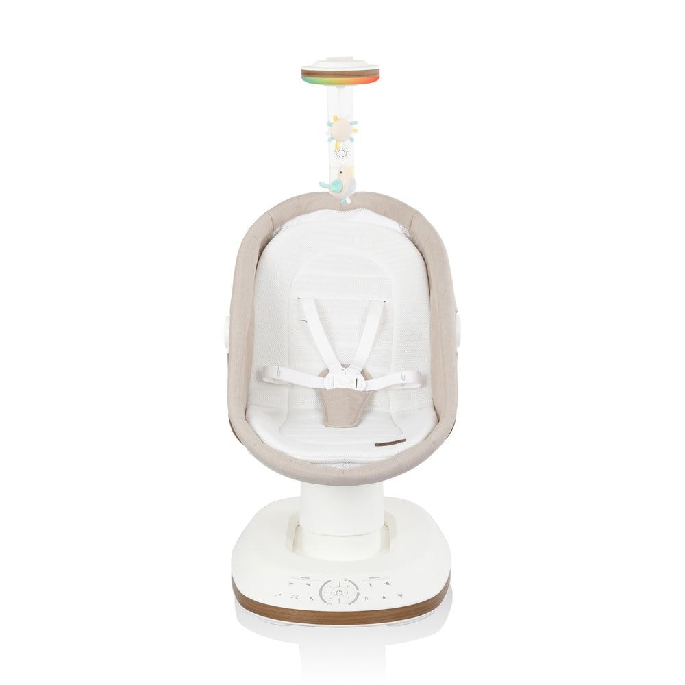 Elara 2-in-1 Smart Motion Swing and Soothing Nest, Beige E7N7 - product image 1