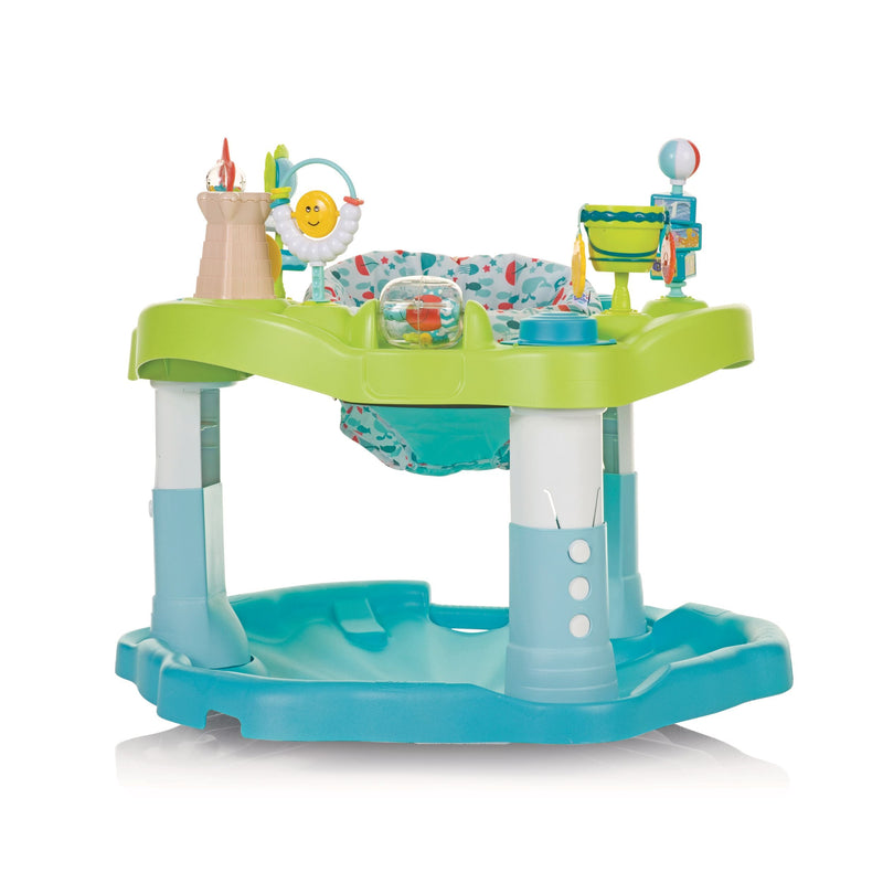 ExerSaucer Mega Seaside Splash Activity Center, Blue P1M3