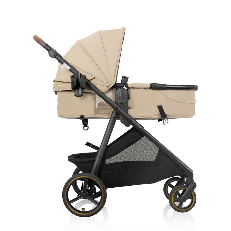 Shyft Intuiti+ Stroller withGreen and Gentle Beige D8W5