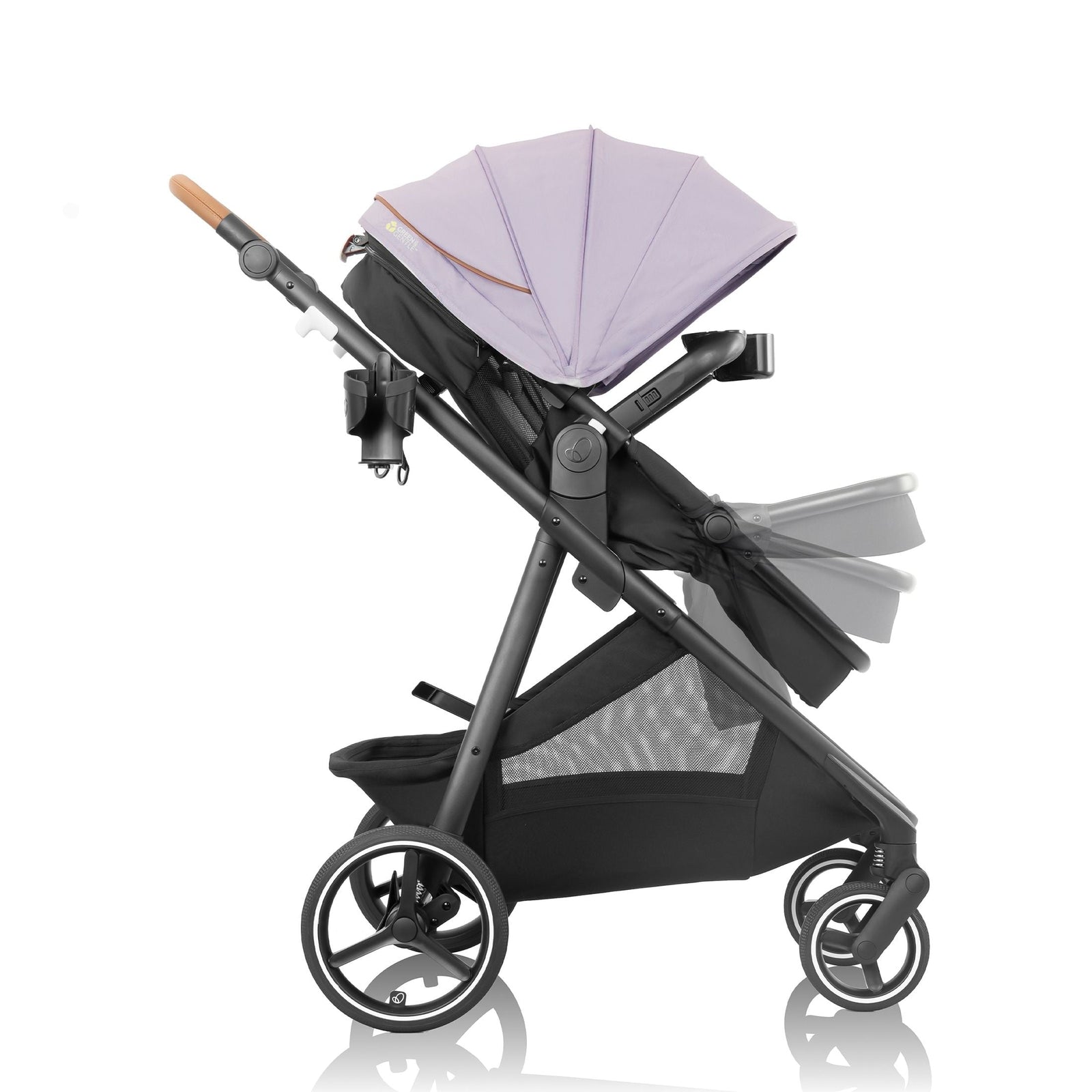 Shyft Intuiti+ Stroller withGreen and Gentle Purple M5K5 - product image 1