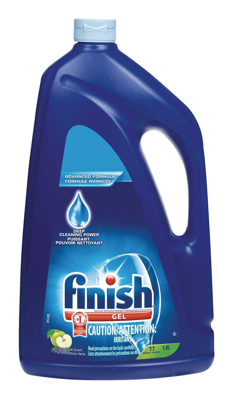 Dishwasher Detergent Gel, Green Apple Scent, 1.6-L W1K4