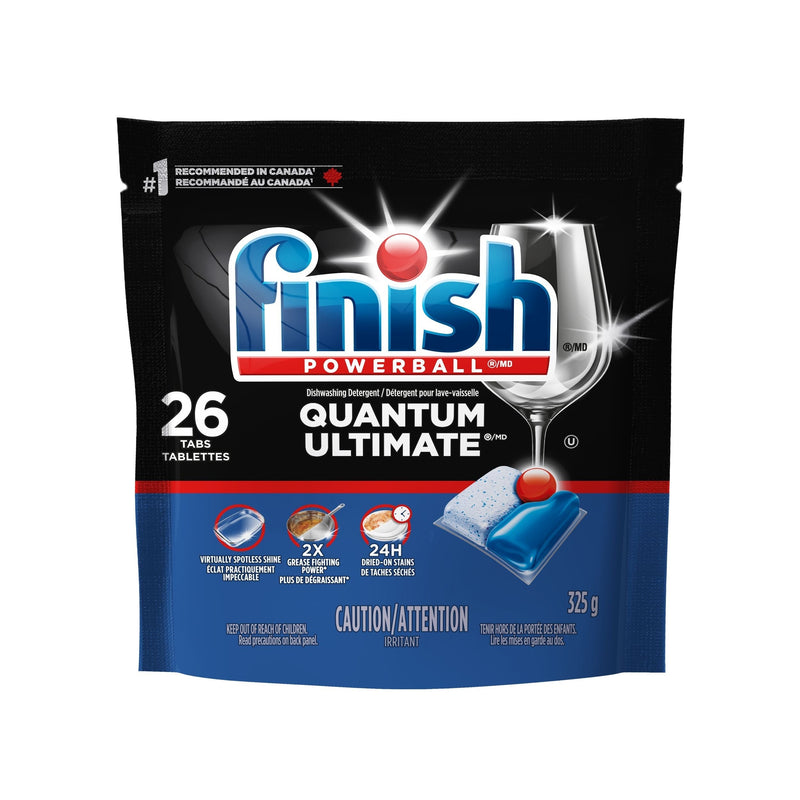 Quantum Ultimate Dishwasher Detergent Tabs, Fresh Scent, 26-pk P0I7