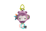 Sing n Go Purple Monkey Plush Baby Stroller Sensory Toy For Newborns I2P9 - product image 1