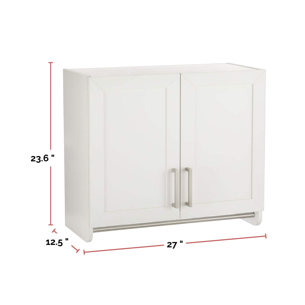 2-Door Wall Laundry Cabinet, White W5R9 - product image 6