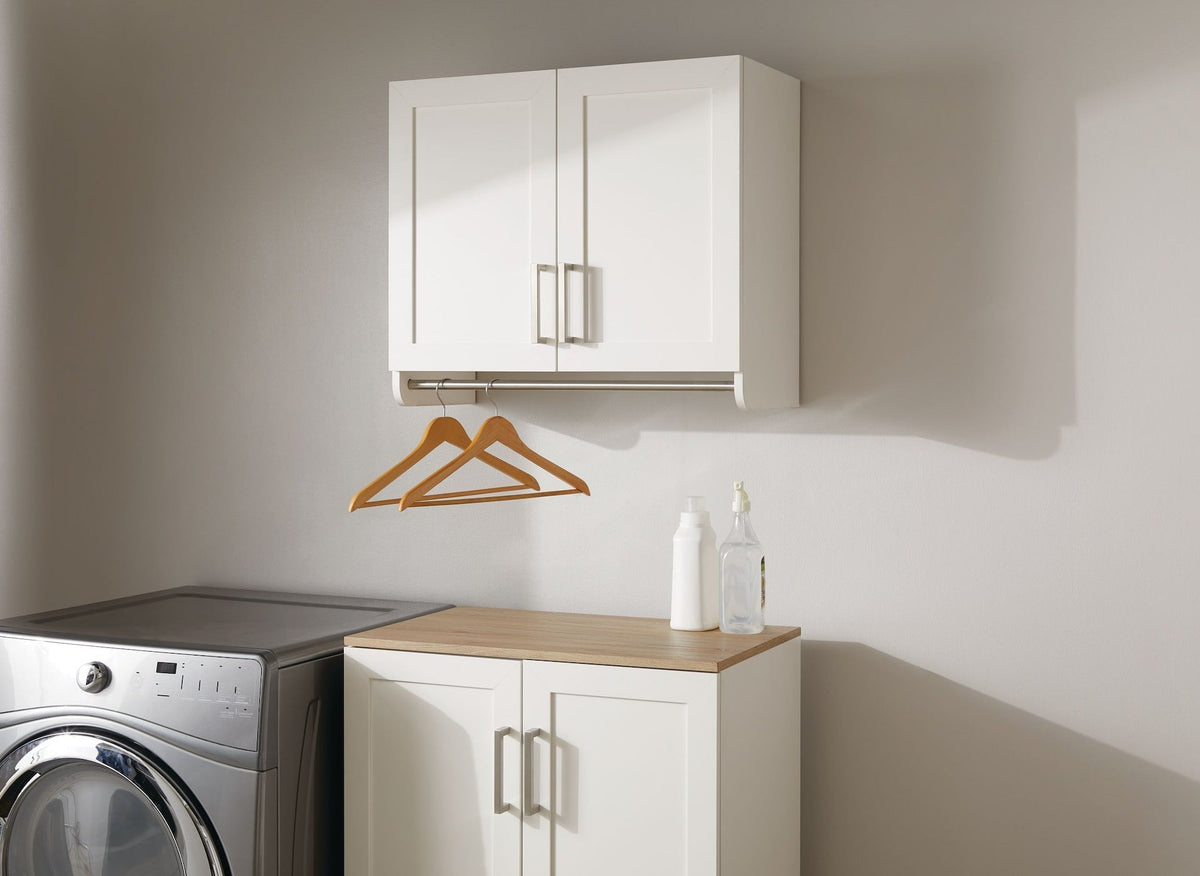 2-Door Wall Laundry Cabinet, White W5R9 - product image 7