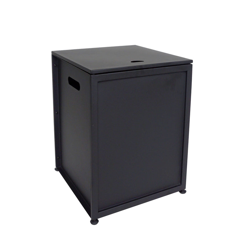 20lb Propane Tank Hideaway/Holder For Fire Pit Q6Y1