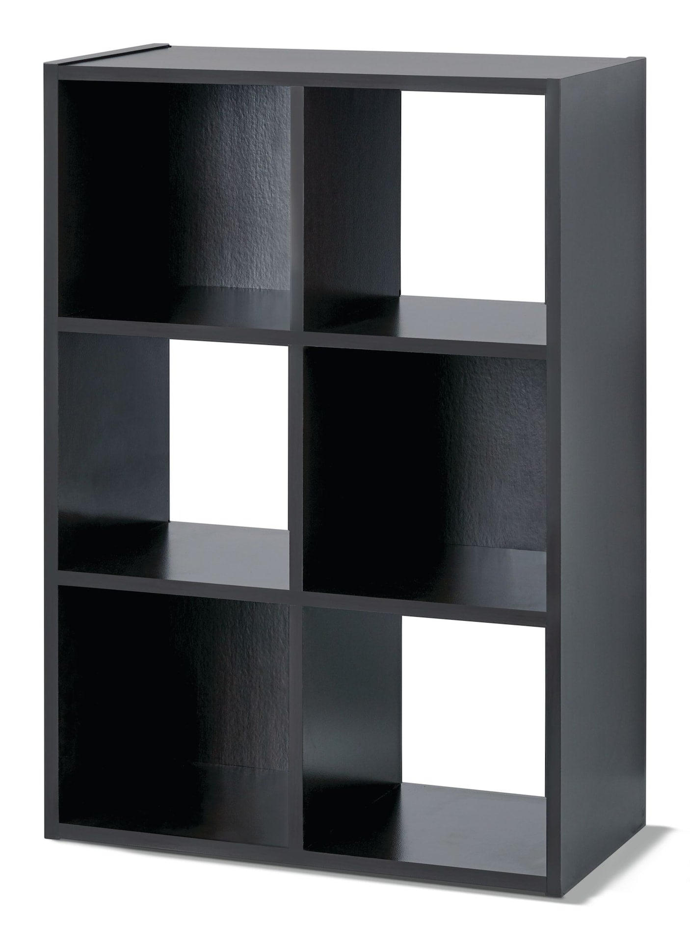 6-Cube Storage Organizer, Bookcase/Bookshelf, Dark Brown Finish X5S2 - product image 1