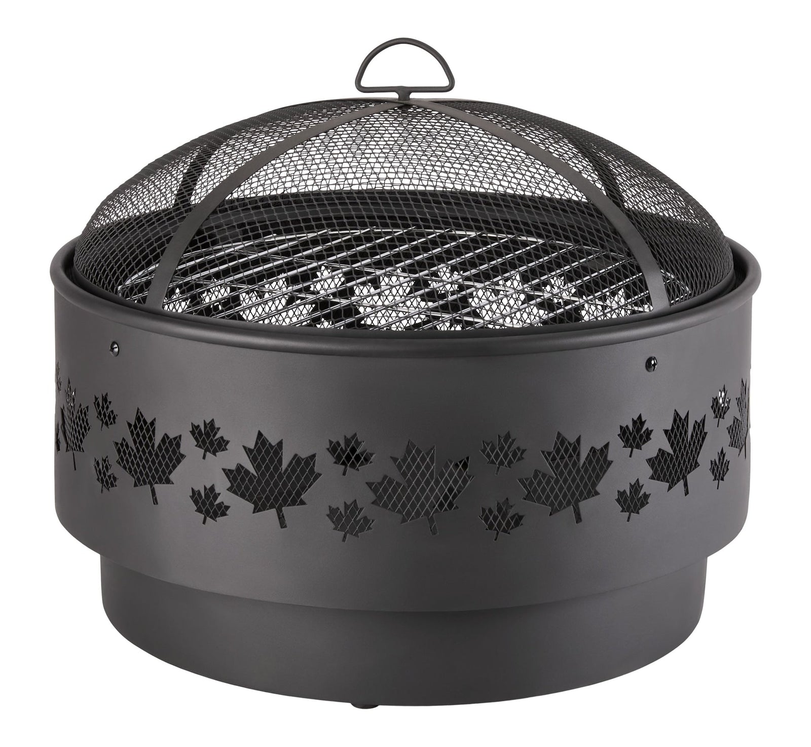 Brome Round Outdoor Wood Firepit, 24-in L5B1 - product image 1