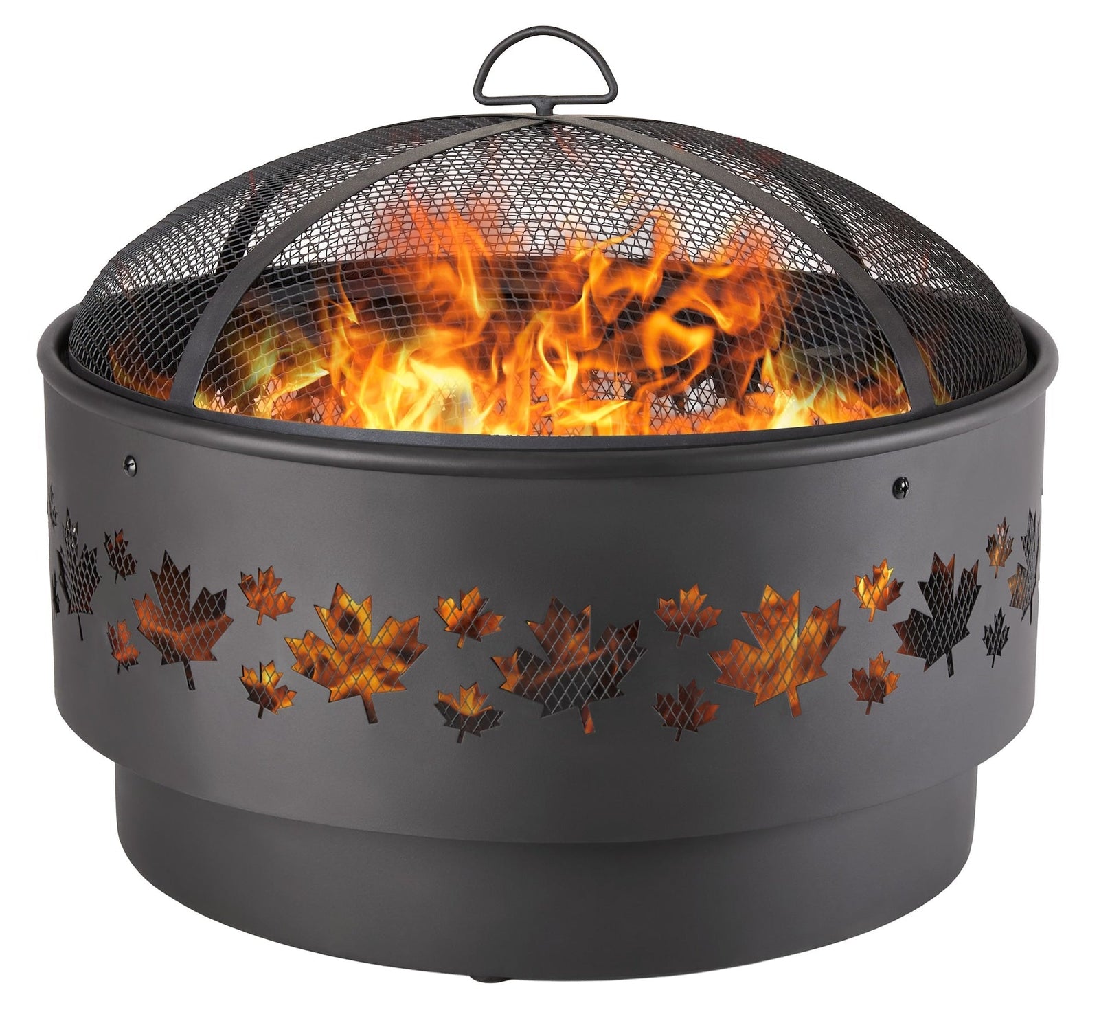 Brome Round Outdoor Wood Firepit, 24-in V5G4 - product image 3