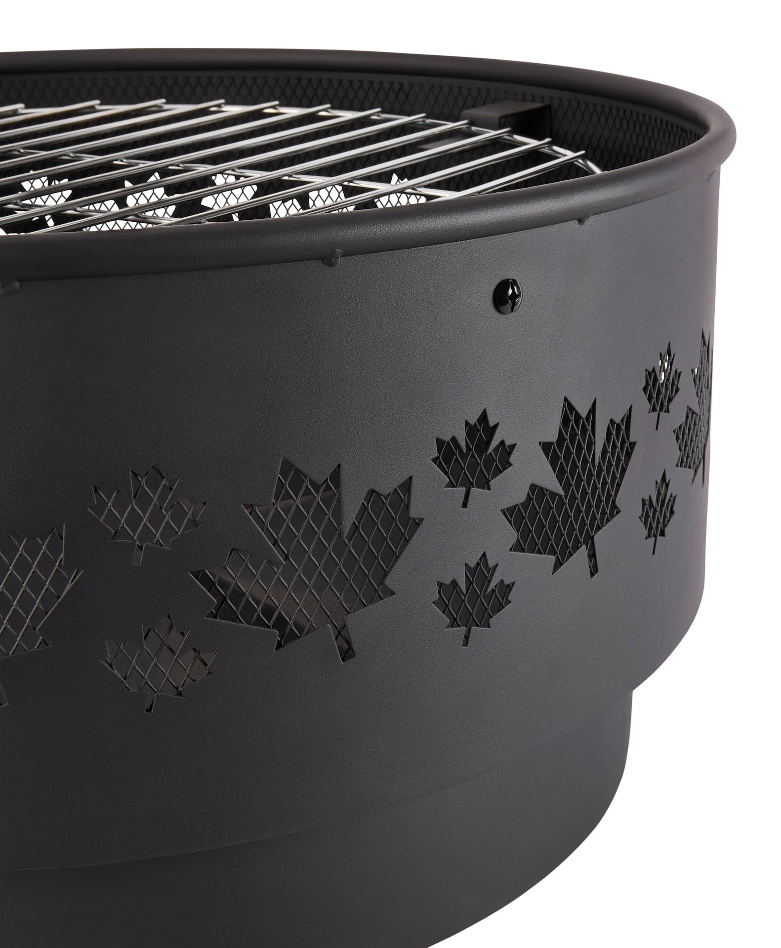 Brome Round Outdoor Wood Firepit, 24-in V5G4 - product image 4