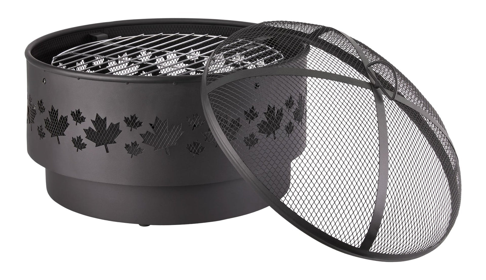 Brome Round Outdoor Wood Firepit, 24-in L5B1 - product image 6