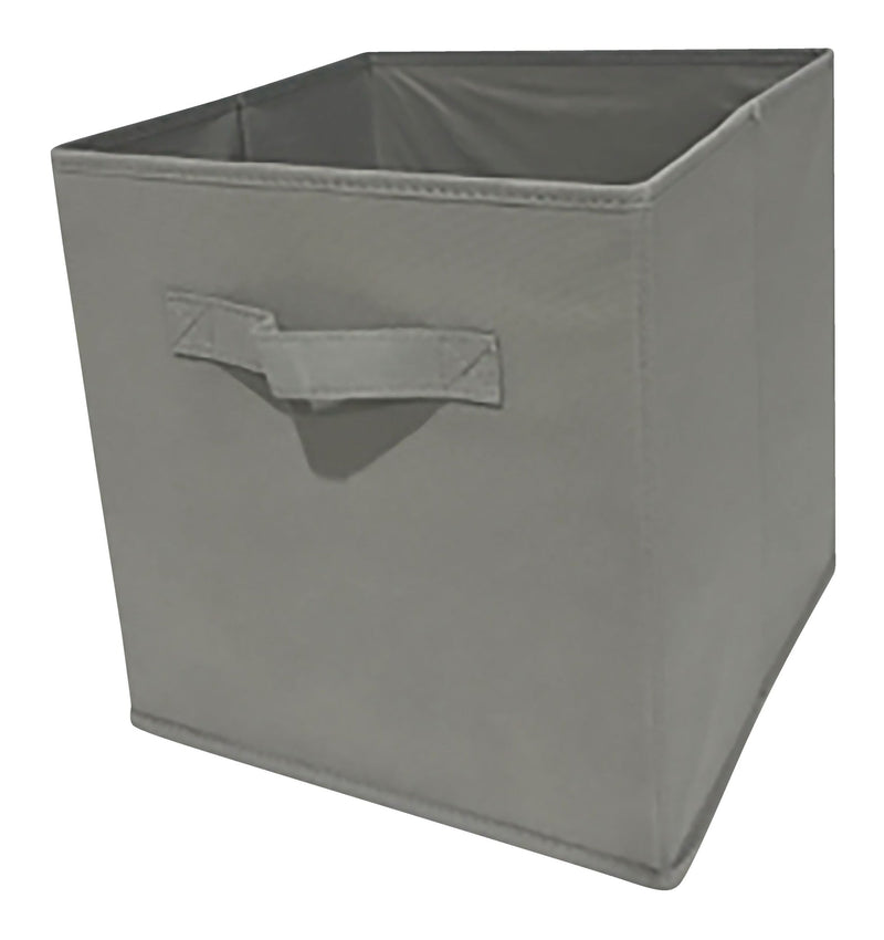 Cube Fabric Drawer Basket, Assorted Colours, 10.5 x 11-in H0K0
