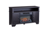 Hamilton Electric Fireplace TV Stand, 44.5-in, 1500W, Brown Cappucino T3U3 - product image 3