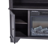 Hamilton Electric Fireplace TV Stand, 44.5-in, 1500W, Brown Cappucino T3U3 - product image 5