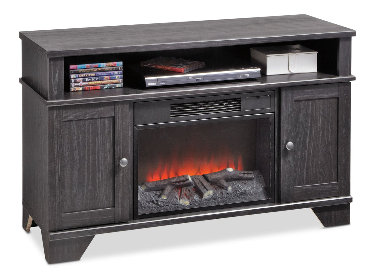 Hamilton Electric Fireplace TV Stand, 44.5-in, 1500W, Brown Cappucino T3U3 - product image 6