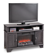 Hamilton Electric Fireplace TV Stand, 44.5-in, 1500W, Brown Cappucino T3U3 - product image 7