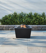 Lyall Square Outdoor Wood Firepit, 20-in, Black P6N7 - product image 6
