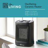 Oscillating 2-Setting Desk Heater J0O7 - product image 3