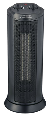 Oscillating Tower Ceramic Space Heater withThermostat, 1500W, Black D5S3 - product image 2