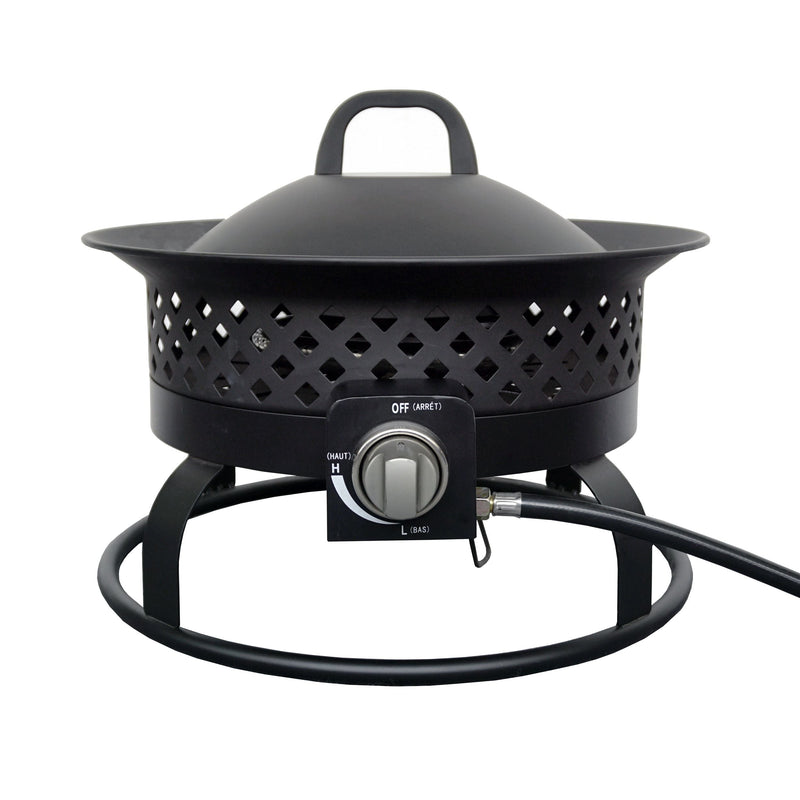 Portable Propane Gas Outdoor Fire Bowl/Fire Pit, 54,000 BTU C1G3