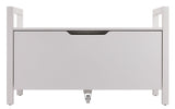 Pull-Out Storage Bench with Cut-out Handles, 36 x 17 x 22-in, White M5F5 - product image 1