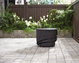 Round Heavy Duty Patio Fire Bowl/Fire Pit Cover, 31 x 24-in O8Y0 - product image 2