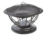 Savona Round Wood-Burning Outdoor Fire Bowl/Fire Pit, 29.5 x 20-in Y6E6 - product image 2