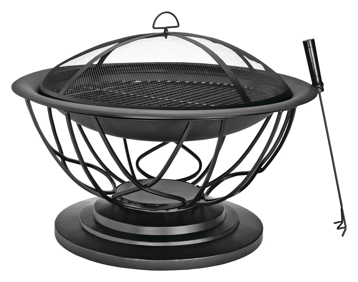 Savona Round Wood-Burning Outdoor Fire Bowl/Fire Pit, 29.5 x 20-in Y6E6 - product image 3
