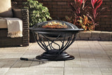 Savona Round Wood-Burning Outdoor Fire Bowl/Fire Pit, 29.5 x 20-in I6A7 - product image 8