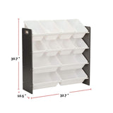 Stain & Rust Resistant Sturdy 12-Bin Organizer, Grey V5R5 - product image 6