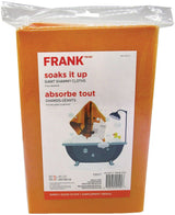All-Purpose Machine Washable Synthetic Giant Shammy Towel, Orange, 3-pk O3A0 - product image 2