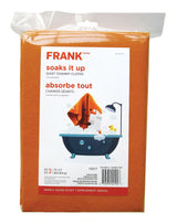 All-Purpose Machine Washable Synthetic Giant Shammy Towel, Orange, 3-pk O3A0 - product image 3