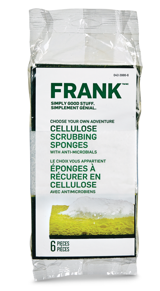 Cellulose Scrub Sponge, 6-pk E4Q5 - product image 1