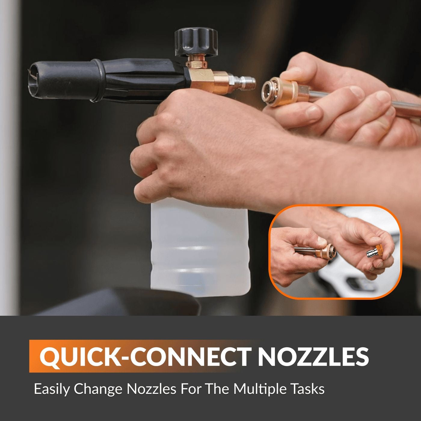 Tools Grandfalls G20 Wall Mounted 1900 PSI 2.2 GPM Brushless Electric Pressure Washer with 65-ft Retractable Hard Hose V7Q4 - product image 4