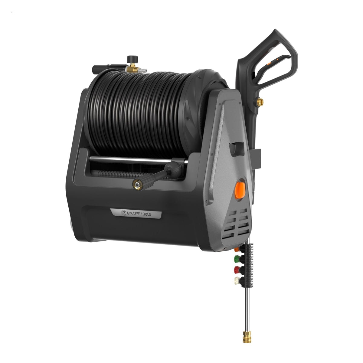 Tools Grandfalls G30 Wall Mounted 2100 PSI 2.2 GPM Brushless Retractable Electric Pressure Washer with 100-ft Hard Hose C7F2 - product image 2