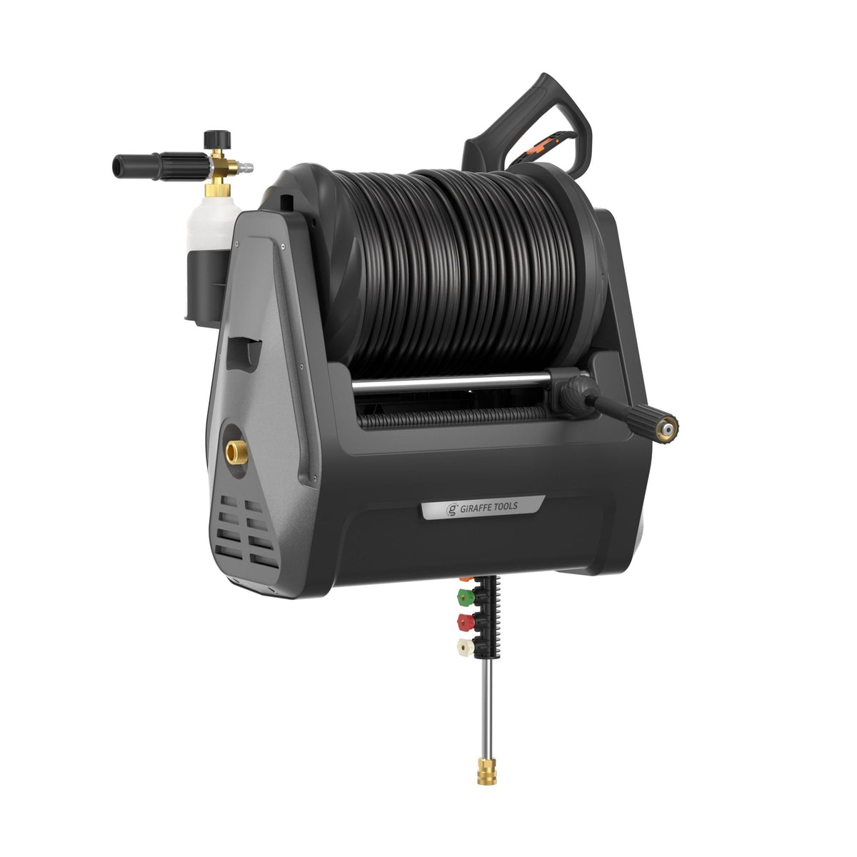 Tools Grandfalls G30 Wall Mounted 2100 PSI 2.2 GPM Brushless Retractable Electric Pressure Washer with 100-ft Hard Hose C7F2 - product image 3