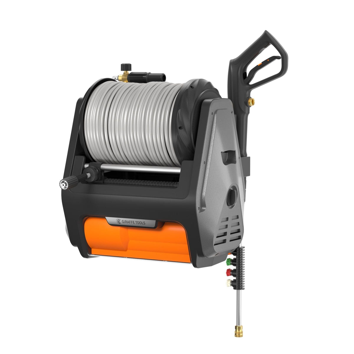 Tools Grandfalls Pro Wall Mounted 2700 PSI 1.6 GPM Brushless Retractable Electric Pressure Washer with 100-ft Hard Hose M1E7 - product image 2