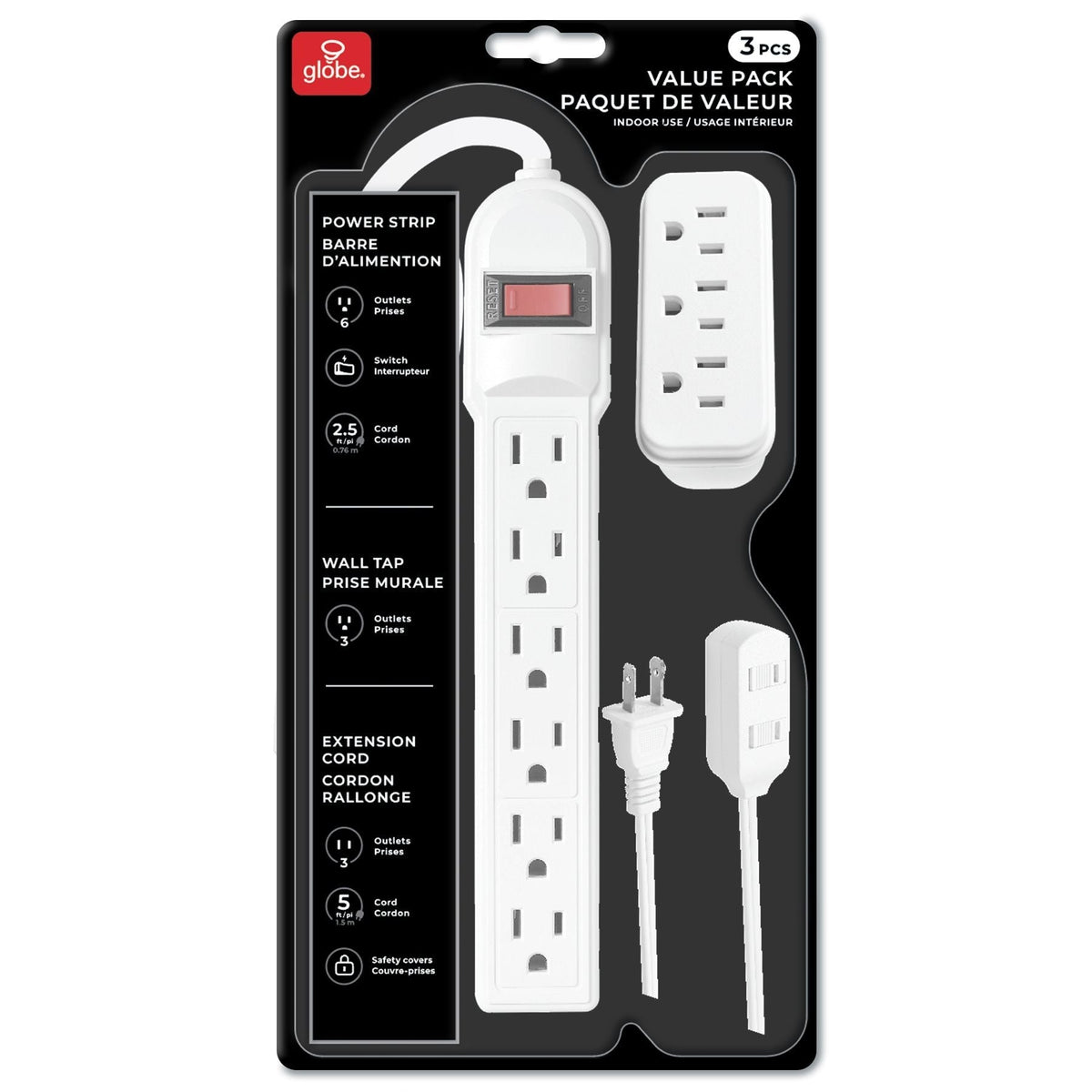 3-Piece Indoor Electrical Value Pack X7D1 - product image 1