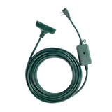 Electric 50-ft 14/3 Outdoor Power Cord with Wireless Remote & 3 Grounded Outlets, Green Q1U1 - product image 2