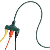 Electric 50-ft 14/3 Outdoor Power Cord with Wireless Remote & 3 Grounded Outlets, Green Q1U1 - product image 4
