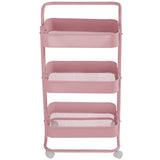 Living Three-Tier Utility Cart, Pink T3T0 - product image 1