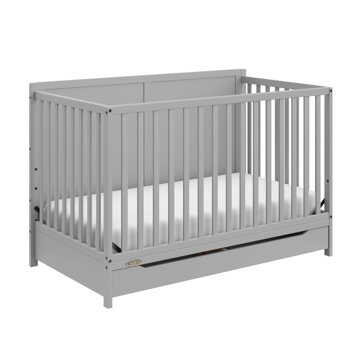 Melrose 5-In-1 Convertible Crib, Grey D0E7 - product image 1
