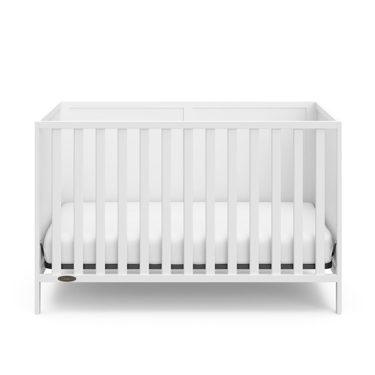 Theo 3-in-1 Convertible Crib, White I5U3 - product image 1