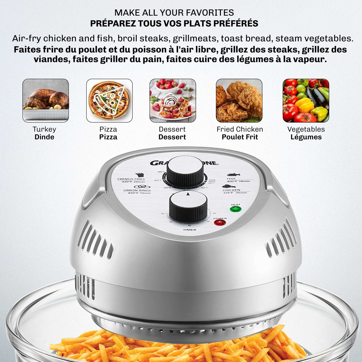 Glass Air Fryer, Silver L2Z1 - product image 6