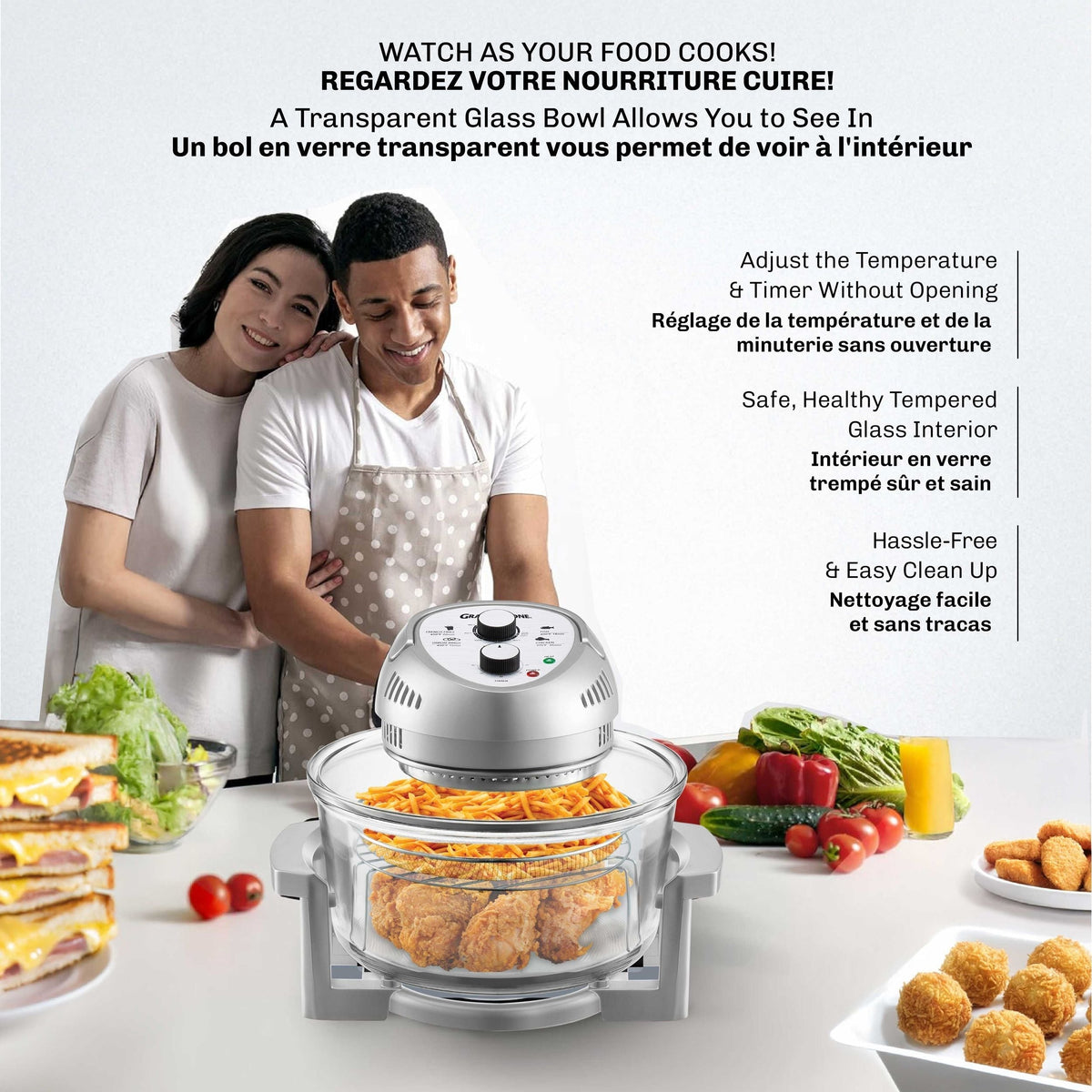 Glass Air Fryer, Silver L2Z1 - product image 8