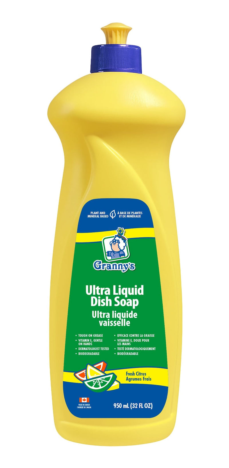 Ultra Liquid Dish Soap, Fresh Citrus, 950-mL V7T4
