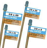 CN660 Copper Nickel Brake Line, Standard, 60 x 3/8-in Please make sure this part fits your need X6E5 - product image 1