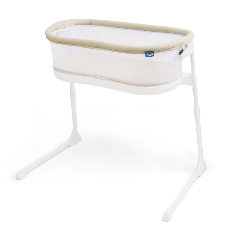 Bassinest Lite Portable Bedside Sleeper, White C2Q0