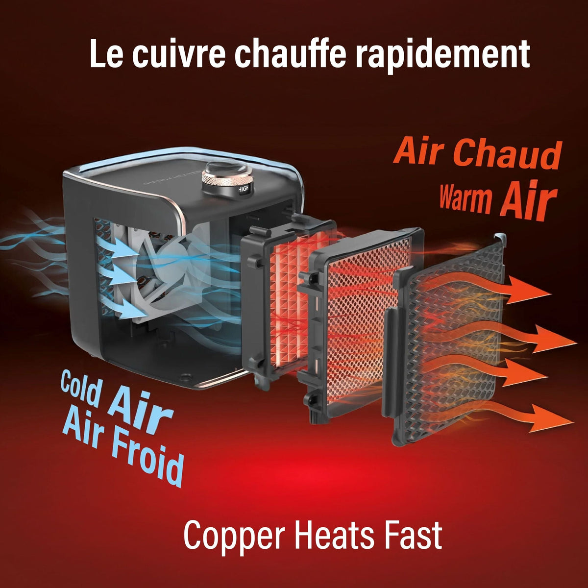 Heater Instant Heat Personal Heater C4R9 - product image 5