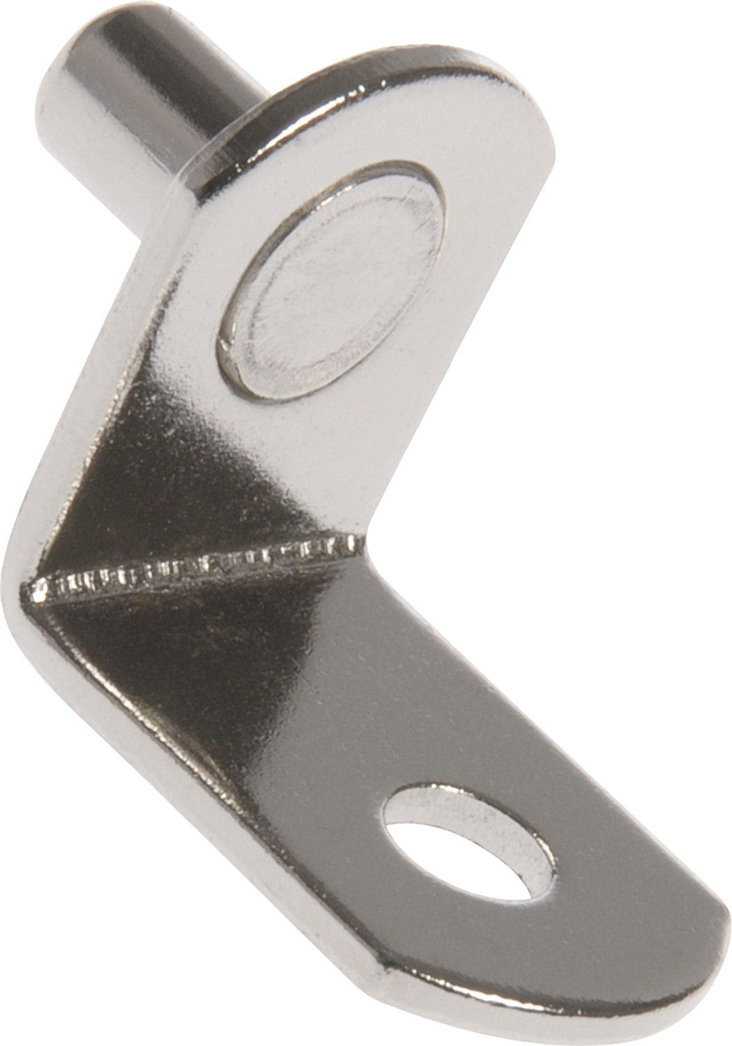 Shelf Support, For Book Shelves, 0.24-in, Nickel H2E5 - product image 1